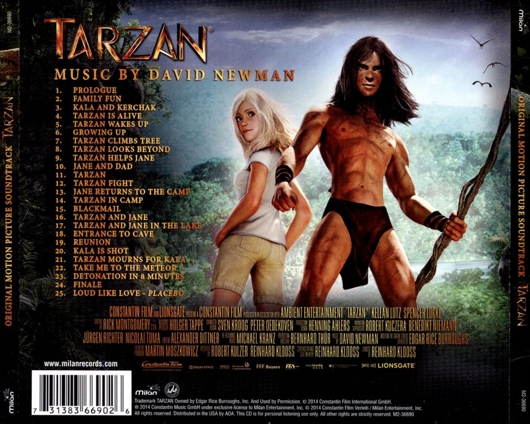 Tarzan (Original Motion Picture Soundtrack) cover art