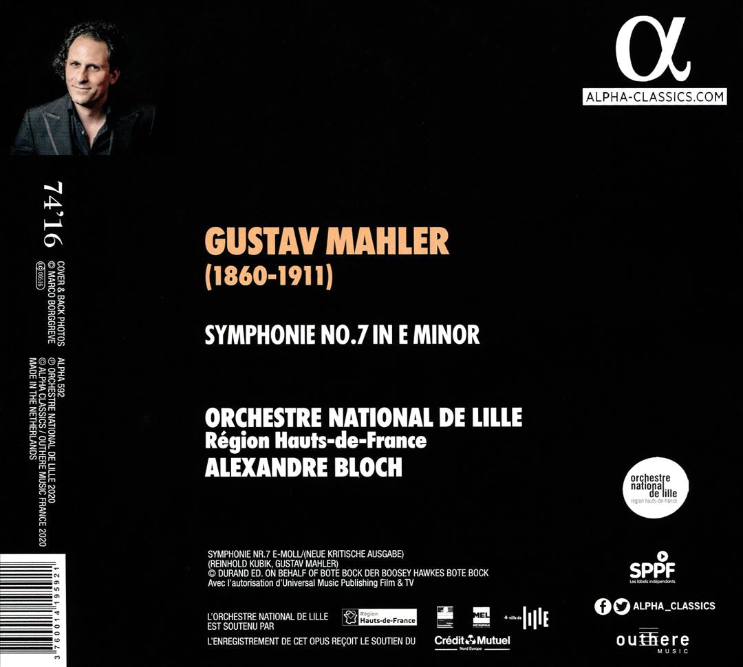 Mahler: Symphony No. 7 cover art
