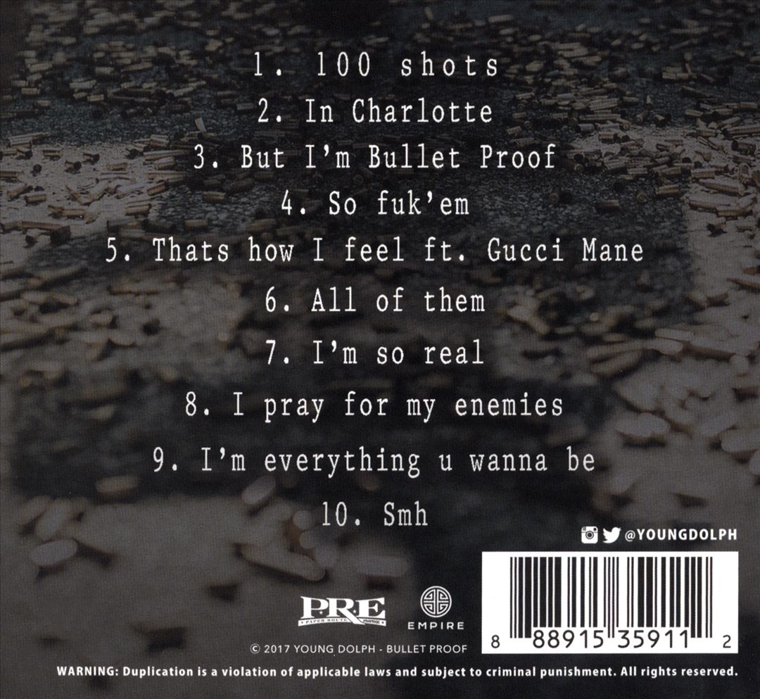 Bulletproof cover art