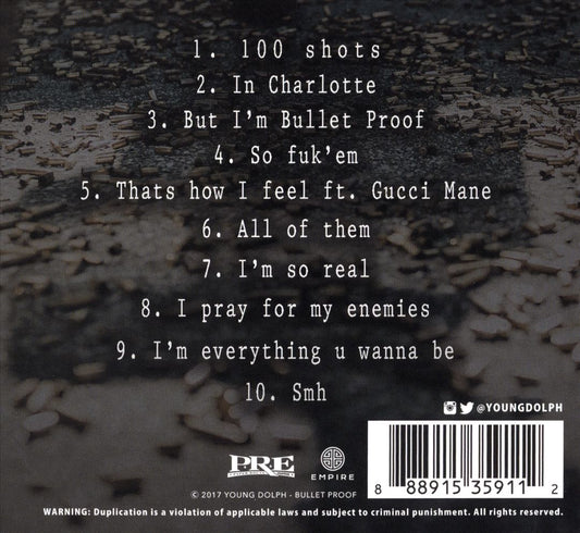 Bulletproof cover art