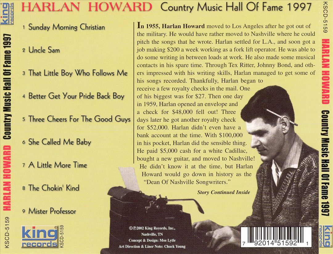 Country Music Hall of Fame 1997 cover art