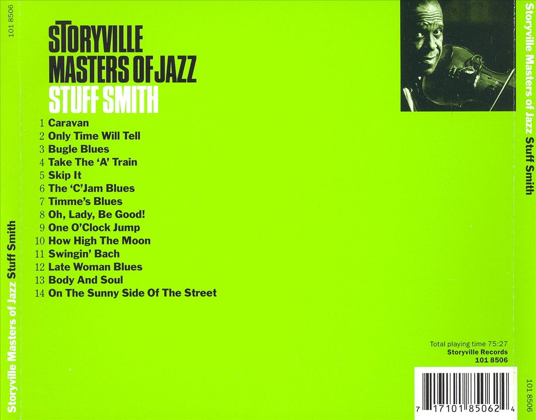 Storyville Masters of Jazz cover art