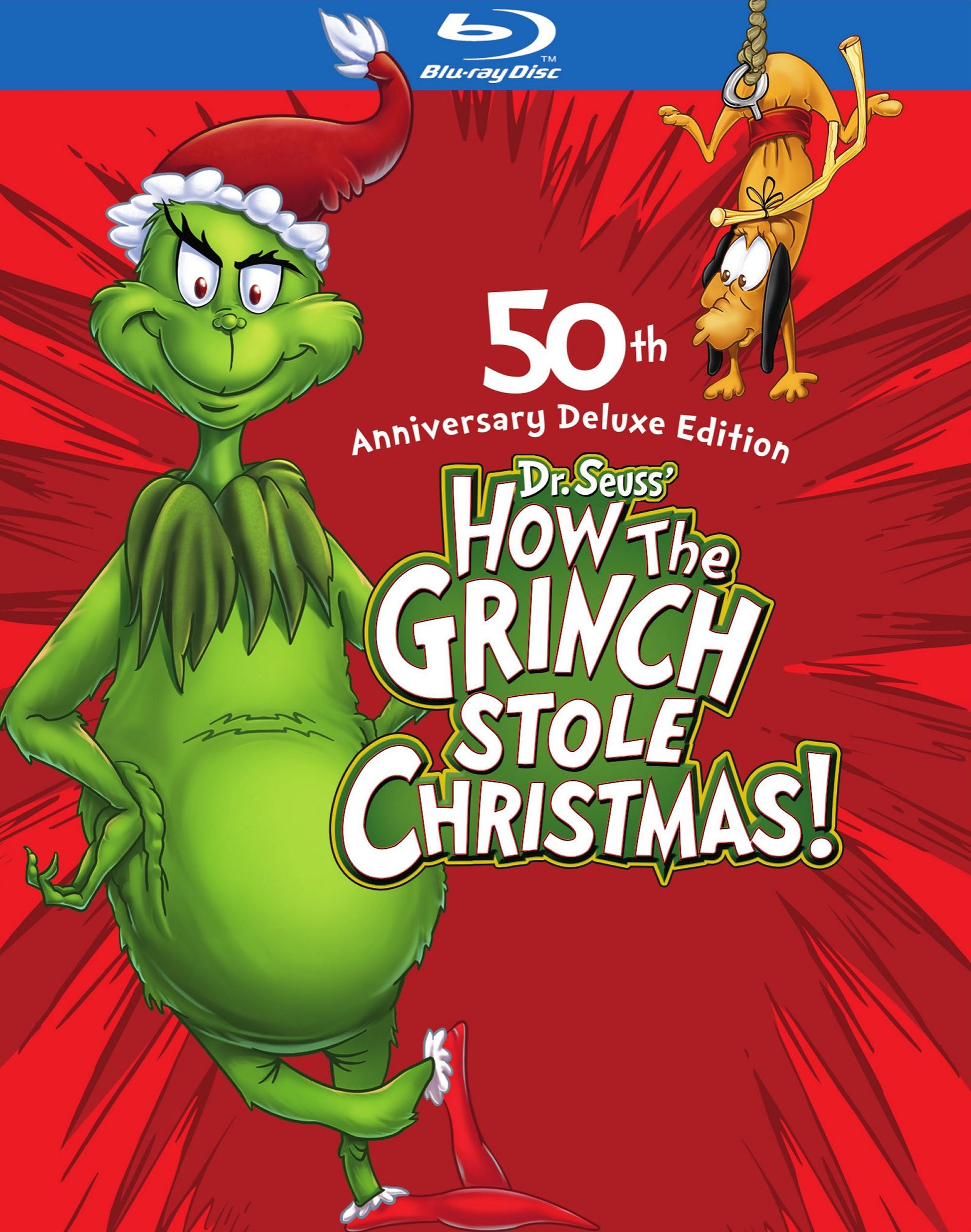 How the Grinch Stole Christmas [Deluxe Edition] [2 Discs] [Blu-ray] cover art