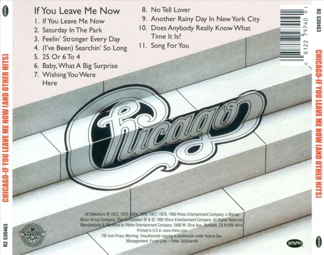 If You Leave Me Now (And Other Hits) [2012] cover art