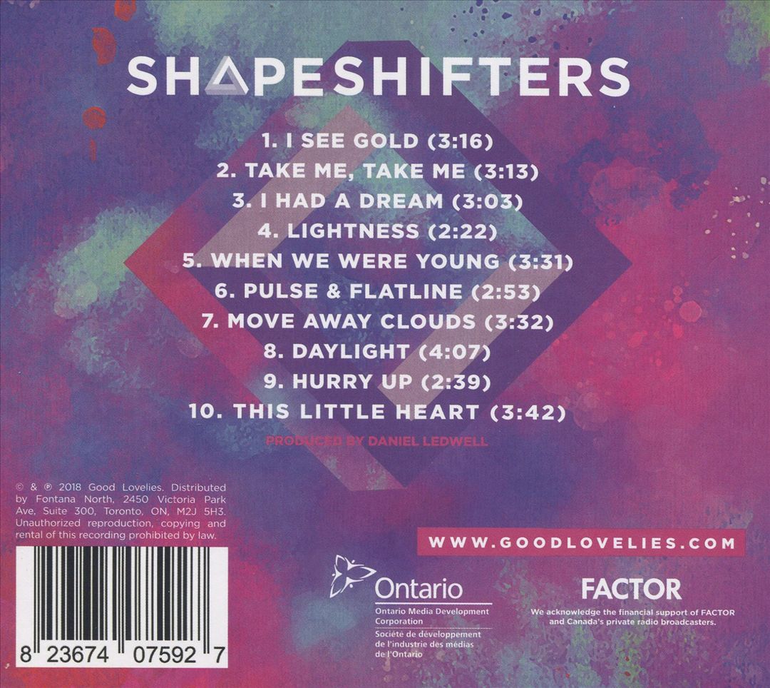 Shapeshifters cover art