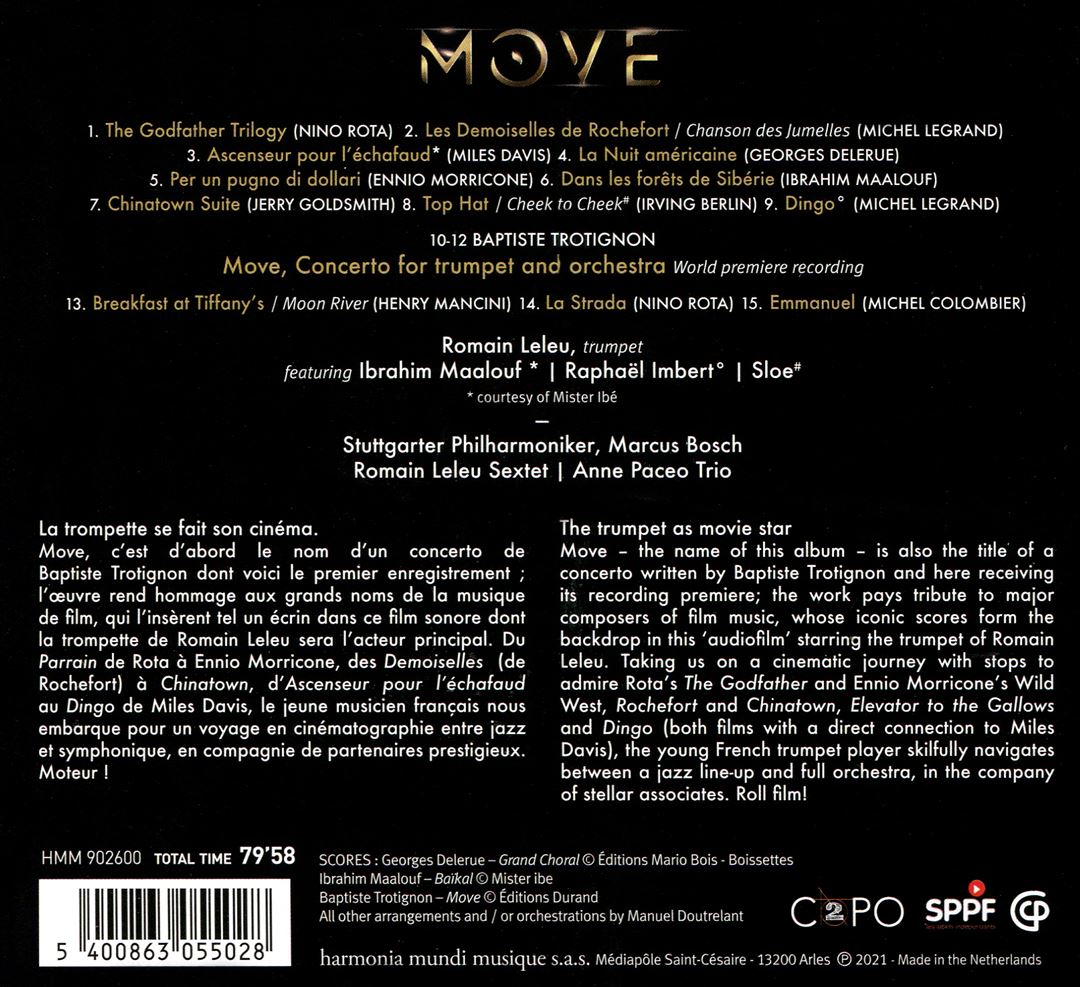Move: The Trumpet as Movie Star cover art