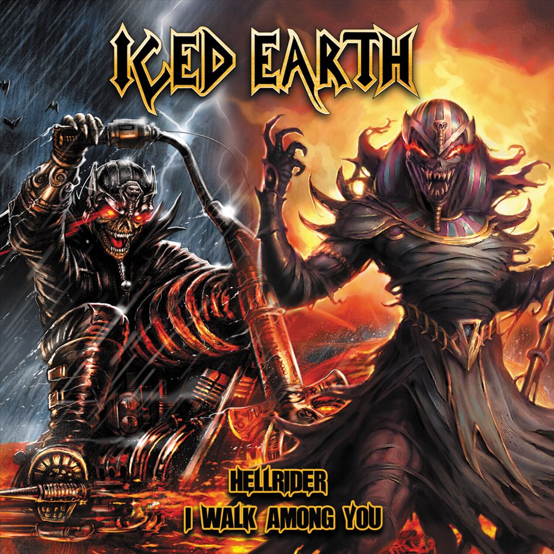 Hellrider/I Walk Among You cover art