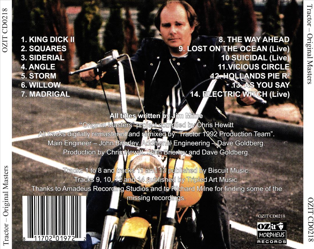 Original Masters cover art