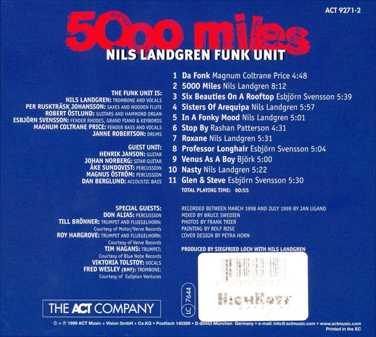 5,000 Miles cover art