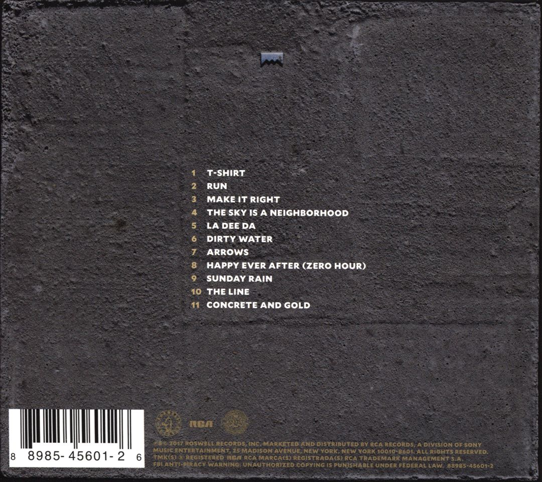 Concrete and Gold cover art