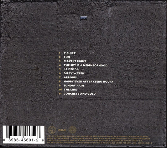 Concrete and Gold cover art