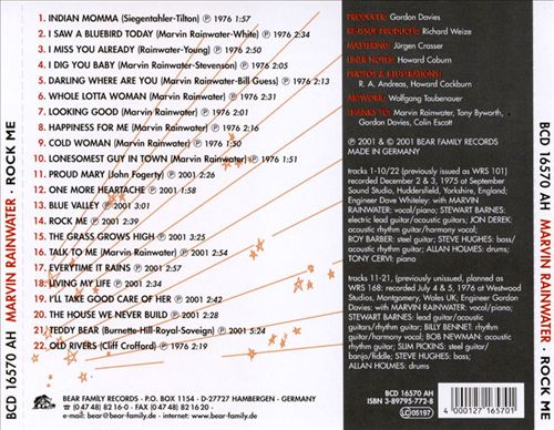 Rock Me: The Westwood Recordings cover art