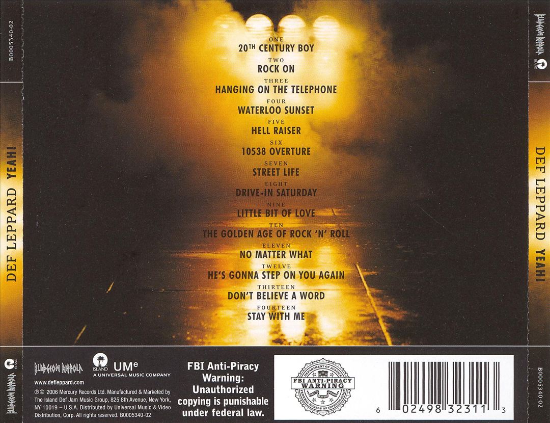 Yeah! cover art