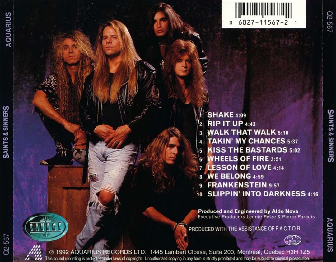 Saints & Sinners cover art