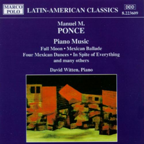 Ponce: Piano Music cover art