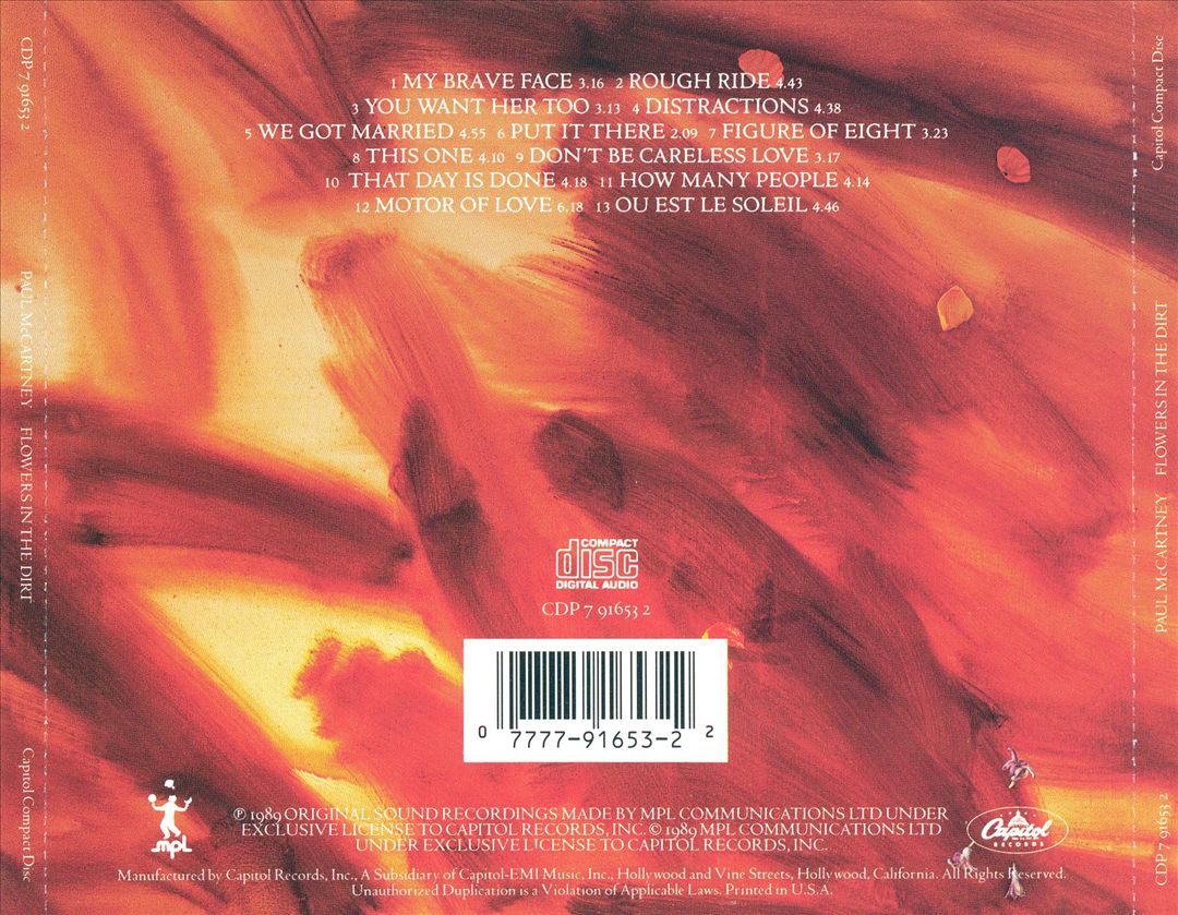 Flowers in the Dirt cover art