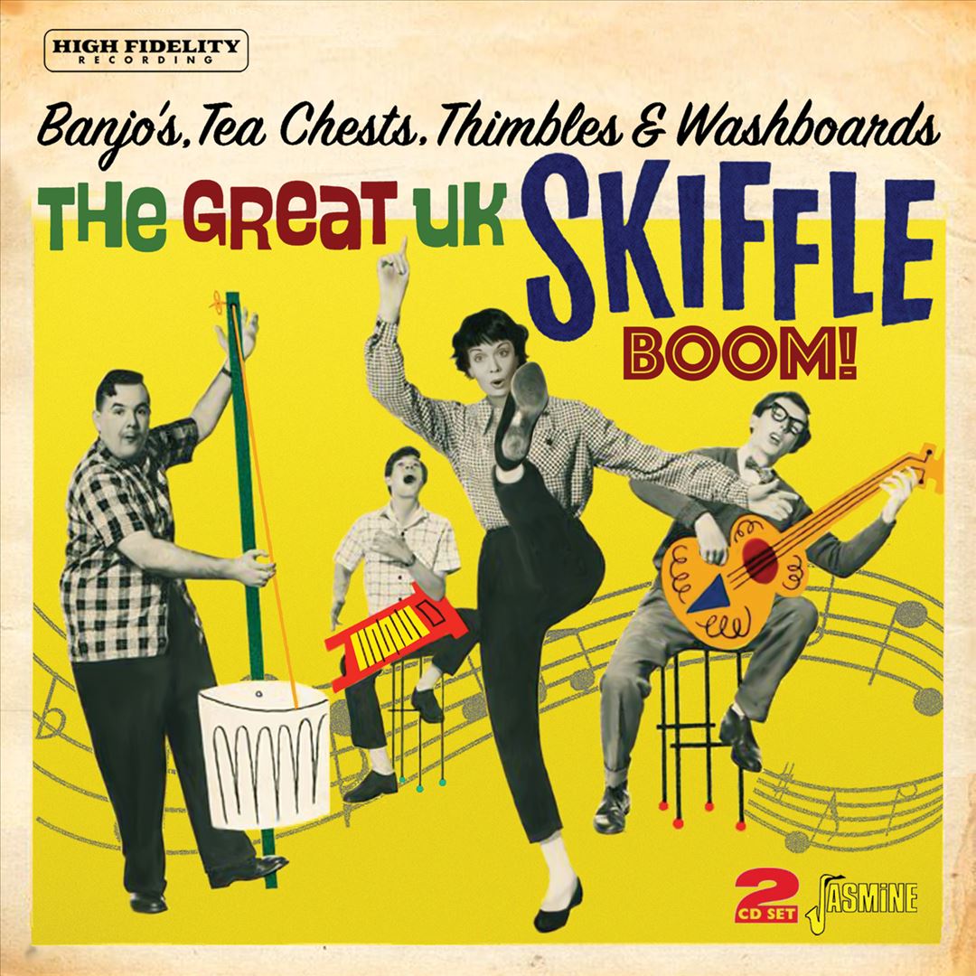 Banjo's, Tea Chests, Thimbles & Washboards: The Great UK Skiffle Boom! cover art
