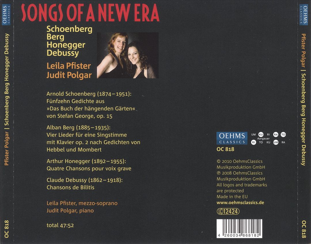 Songs of a New Era cover art