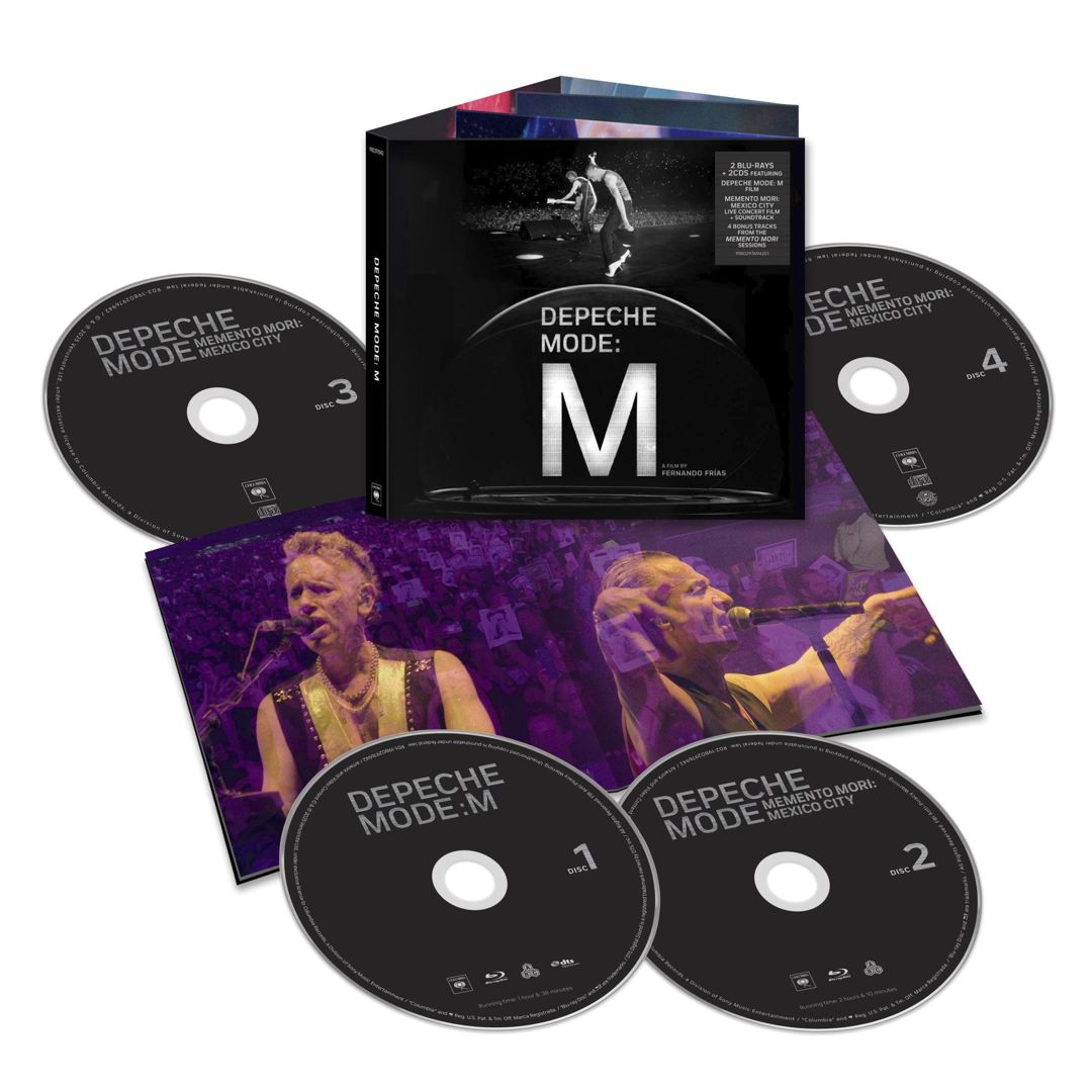 Depeche Mode: M [2 CD/2 Blu-Ray Discs] cover art