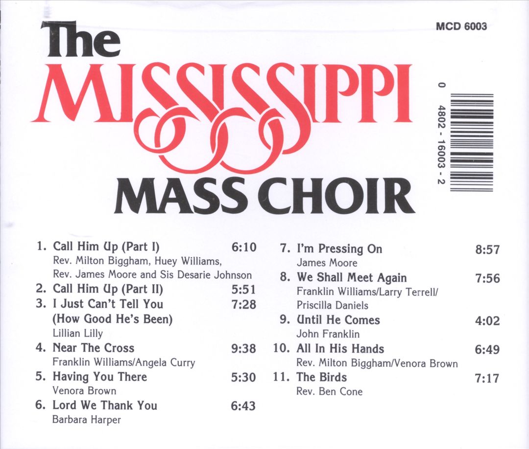 Mississippi Mass Choir cover art
