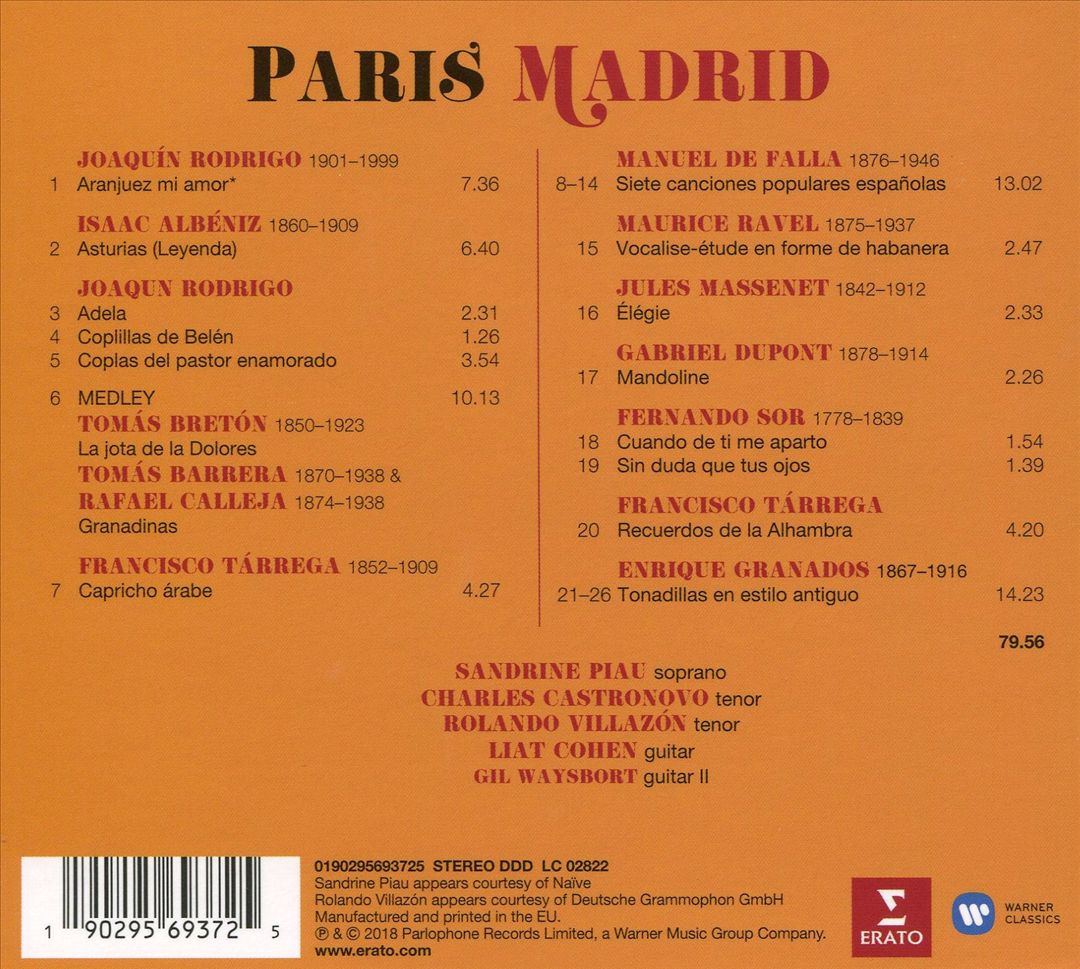 Paris-Madrid cover art
