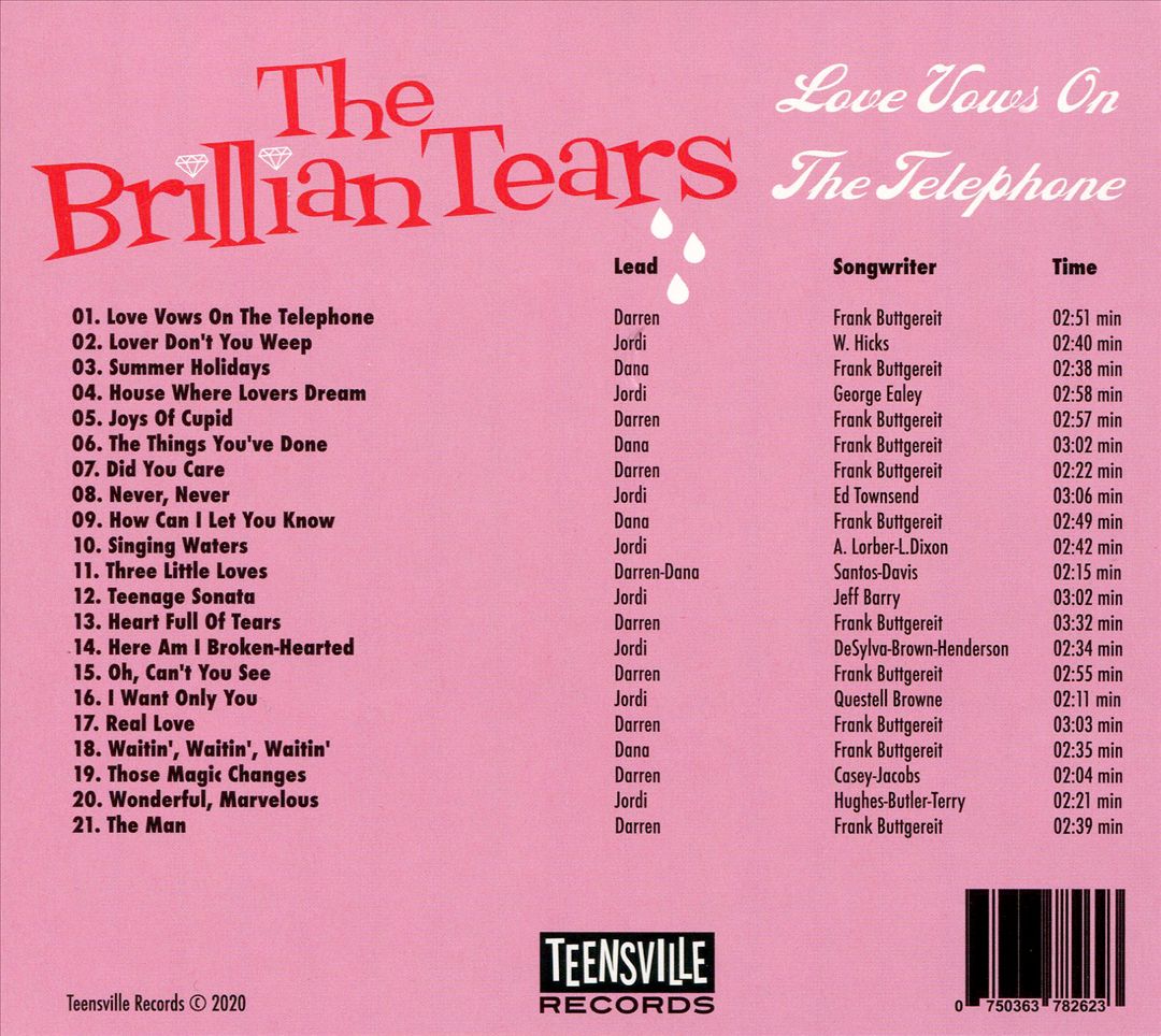 Love Vows on the Telephone cover art