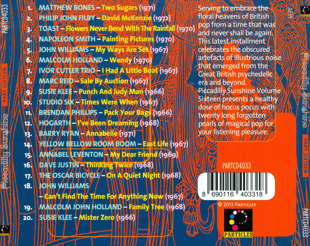 Piccadilly Sunshine, Vol.16 cover art