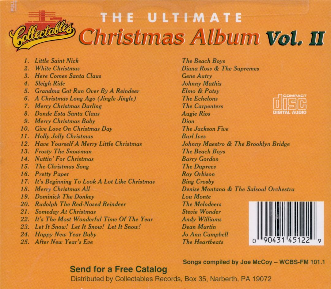 Ultimate Christmas Album, Vol. 2 cover art