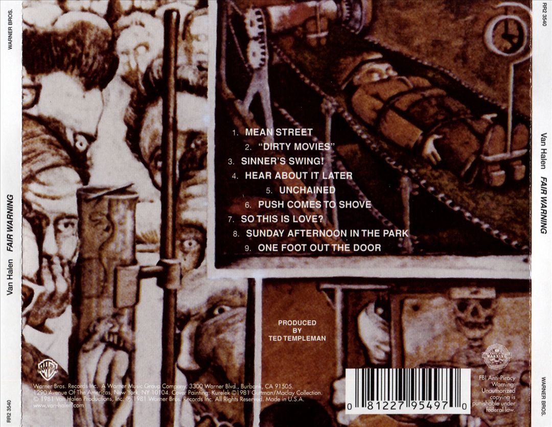 Fair Warning cover art