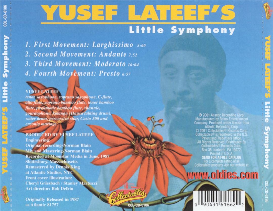 Yusef Lateef 's Little Symphony cover art