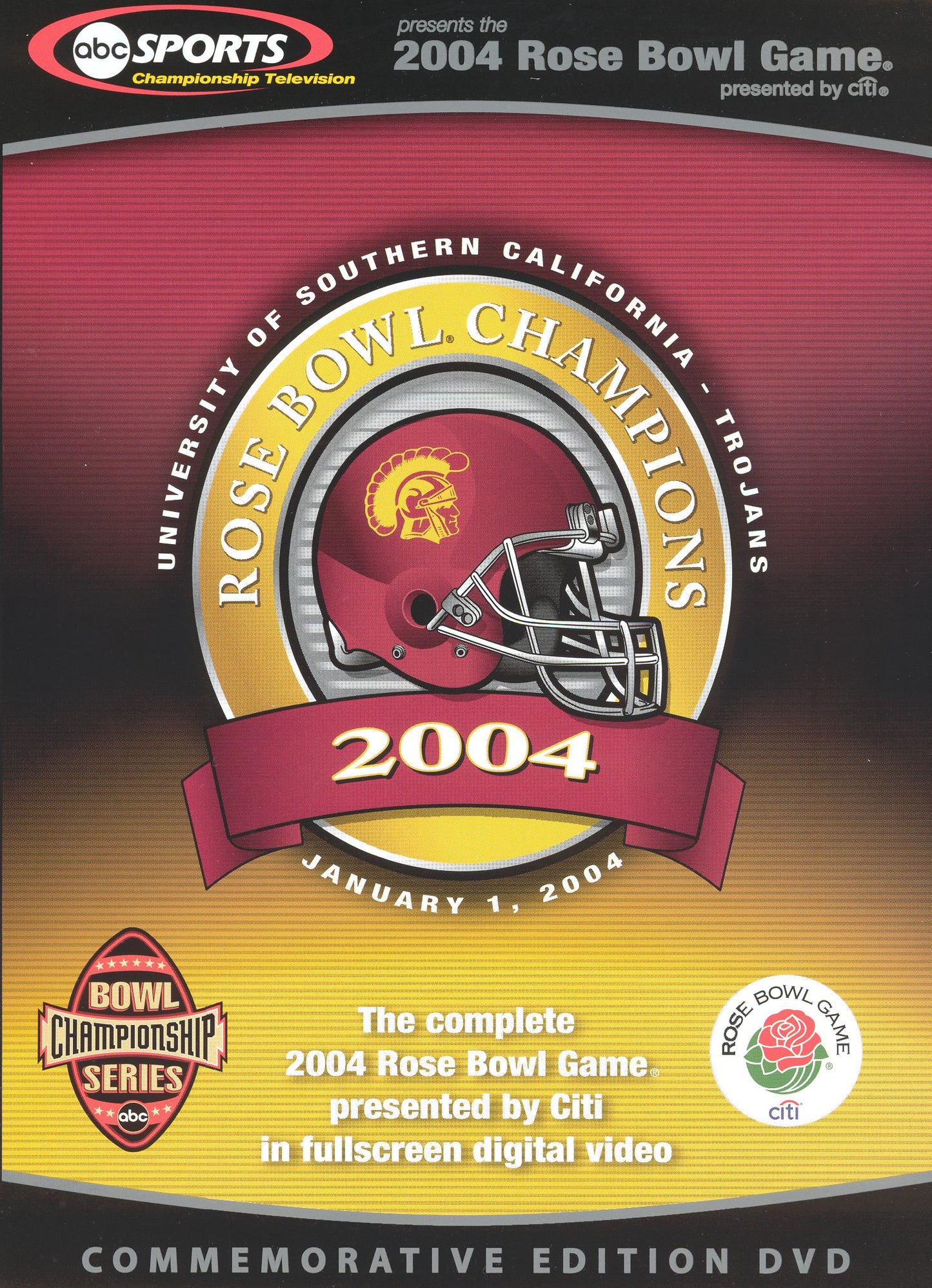 2004 Rose Bowl Game Presented by Citi [Commemorative Edition] cover art