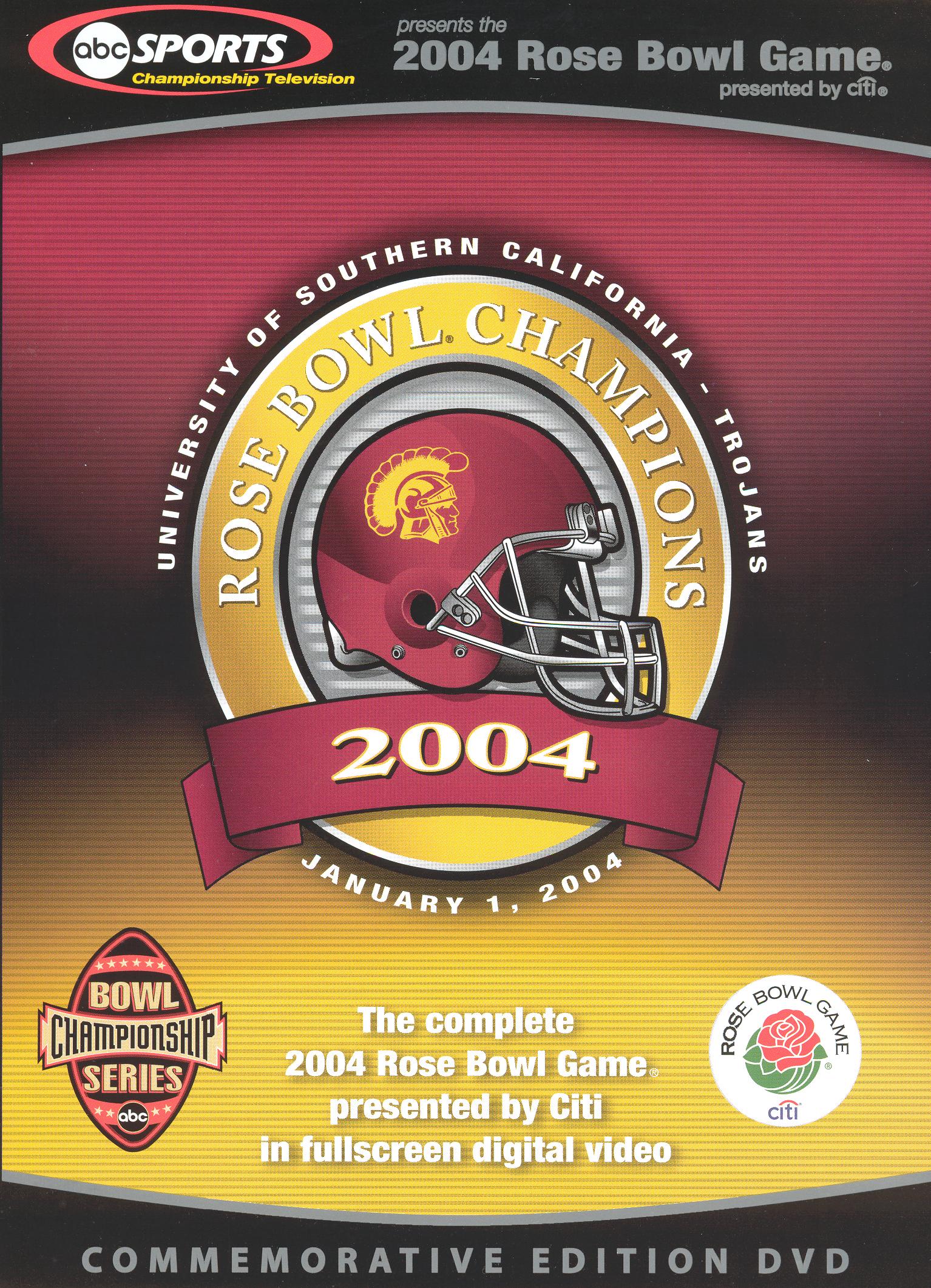 2004 Rose Bowl Game Presented by Citi [Commemorative Edition] cover art