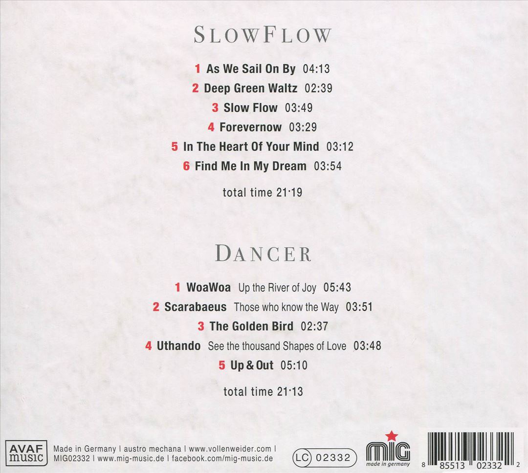 SlowFlow & Dancer cover art