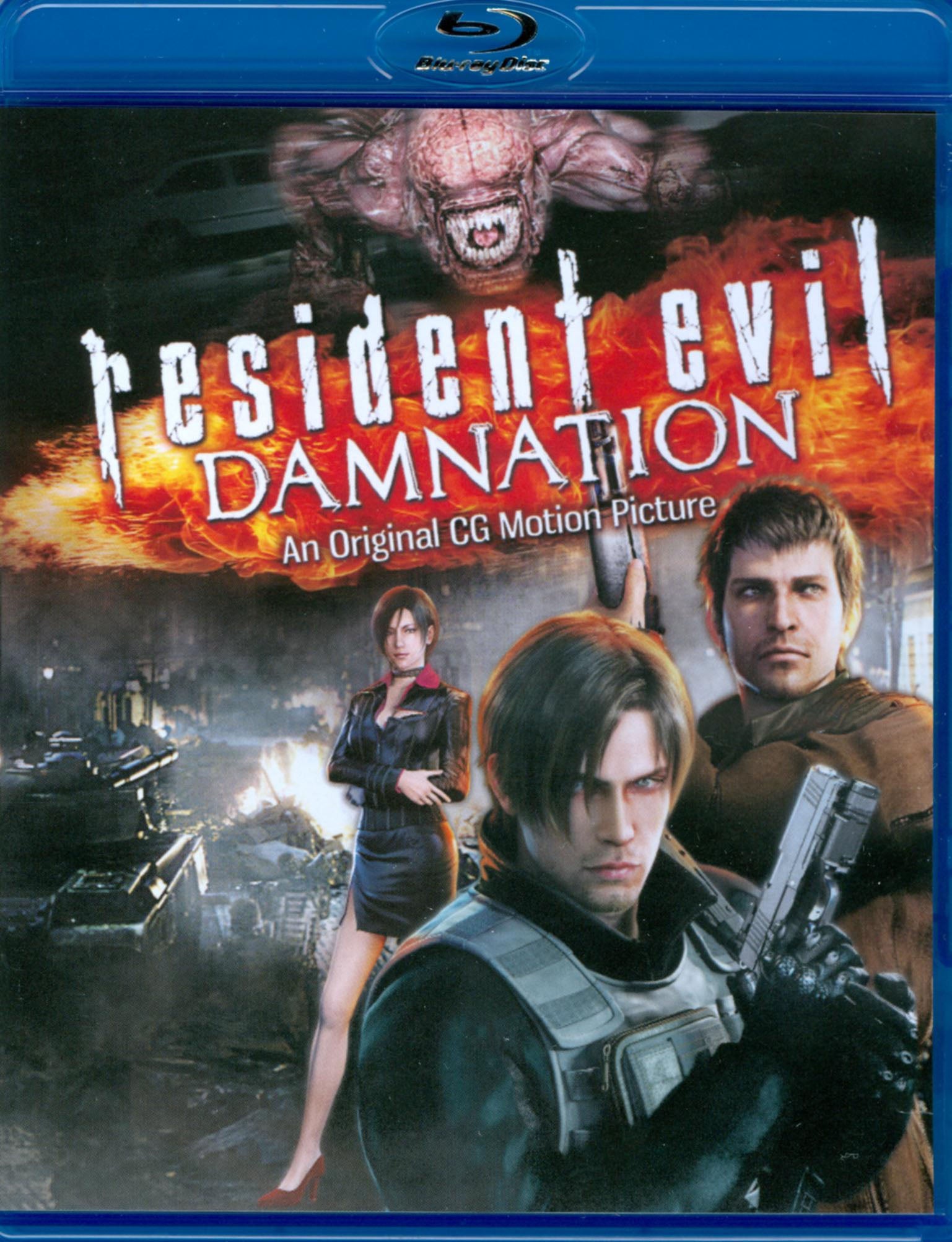 Resident Evil: Damnation [Blu-ray] [Includes Digital Copy] cover art
