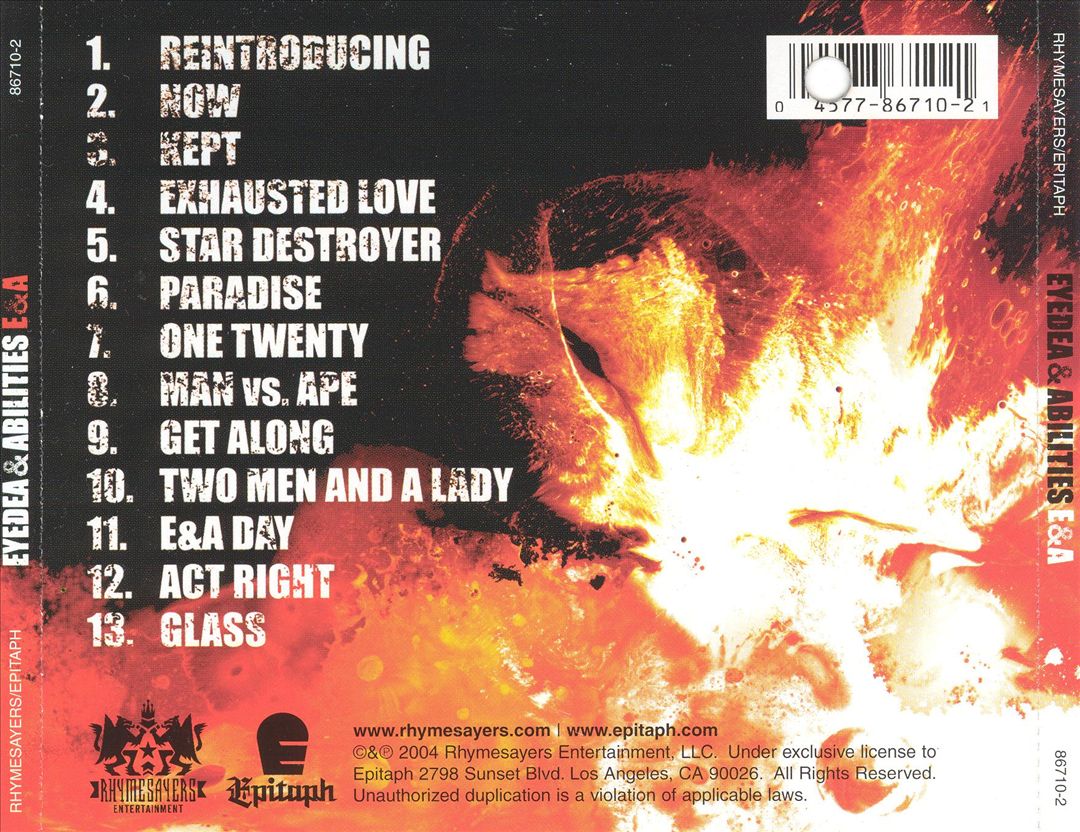 E&A cover art