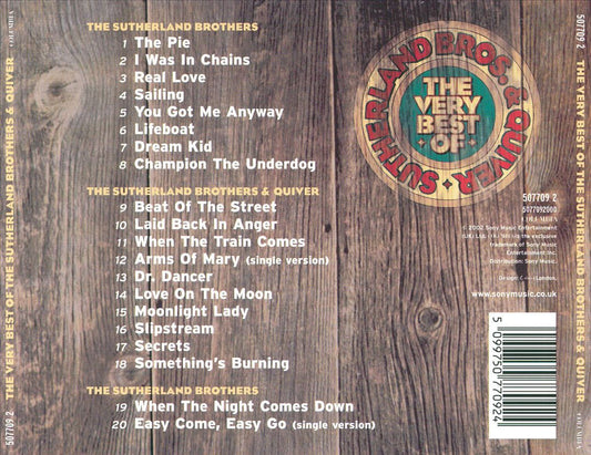 Very Best of the Sutherland Brothers & Quiver cover art