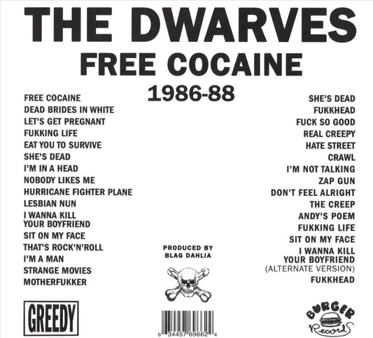 Free Cocaine 1986-1988 cover art