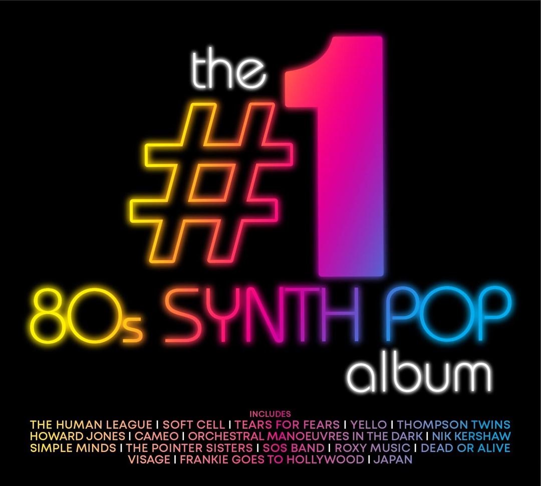 #1 80s Synth Pop Album cover art
