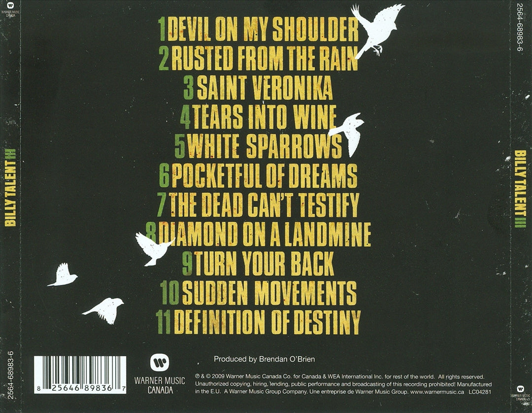 Billy Talent III cover art