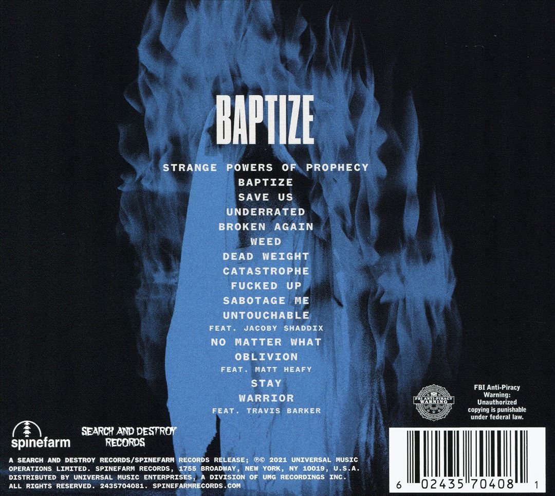 Baptize cover art