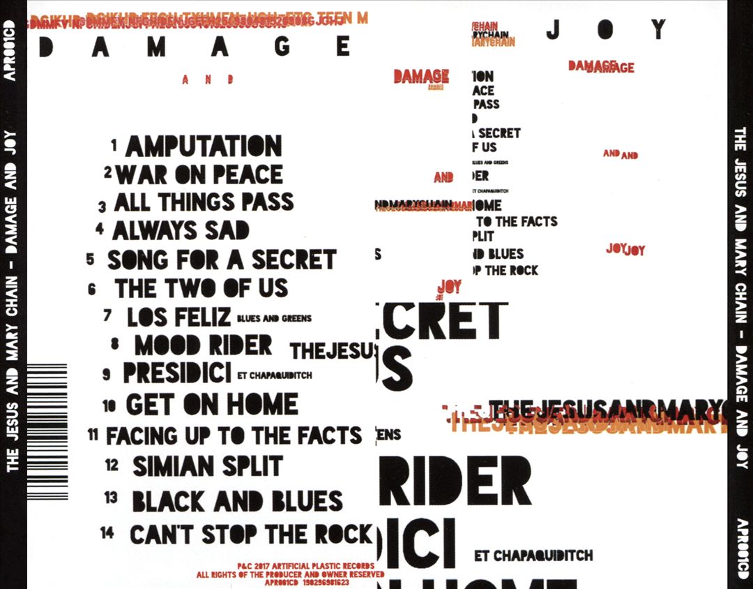 Damage and Joy cover art