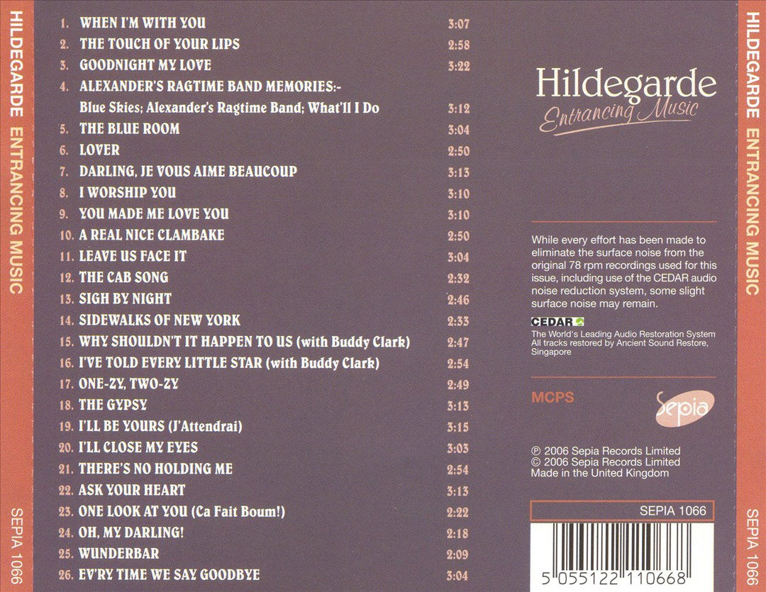 Entrancing Music cover art