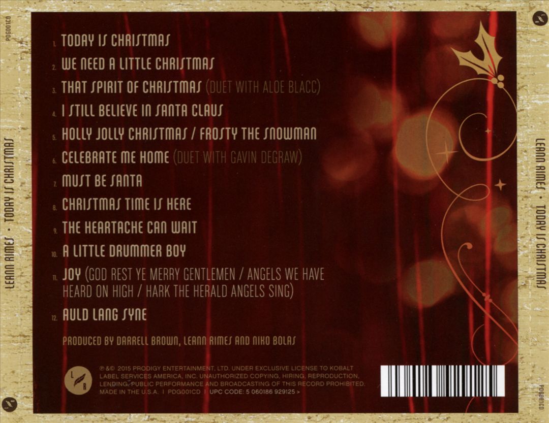 Today Is Christmas cover art