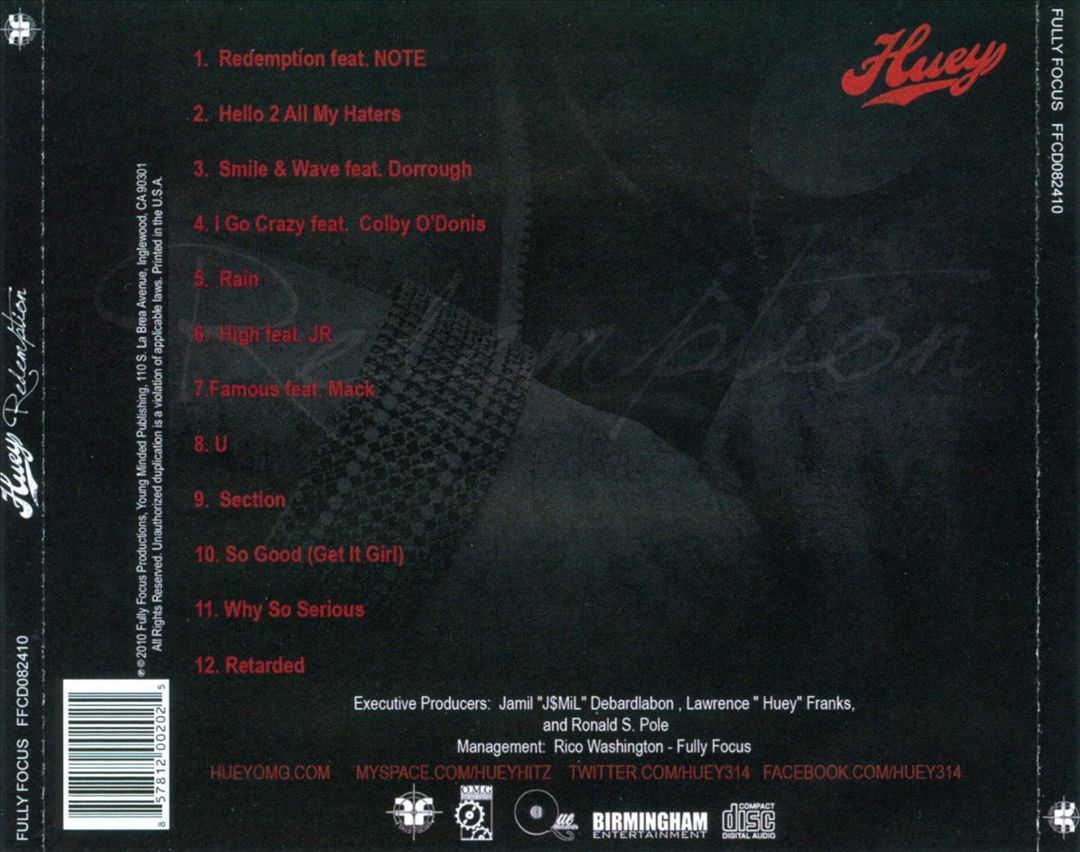 Redemption cover art