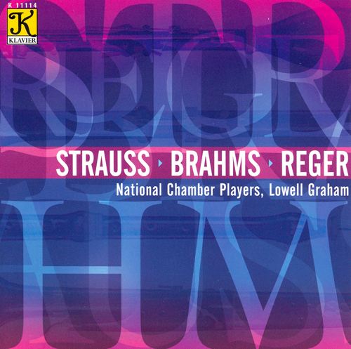 Strauss/Brahms/Reger cover art