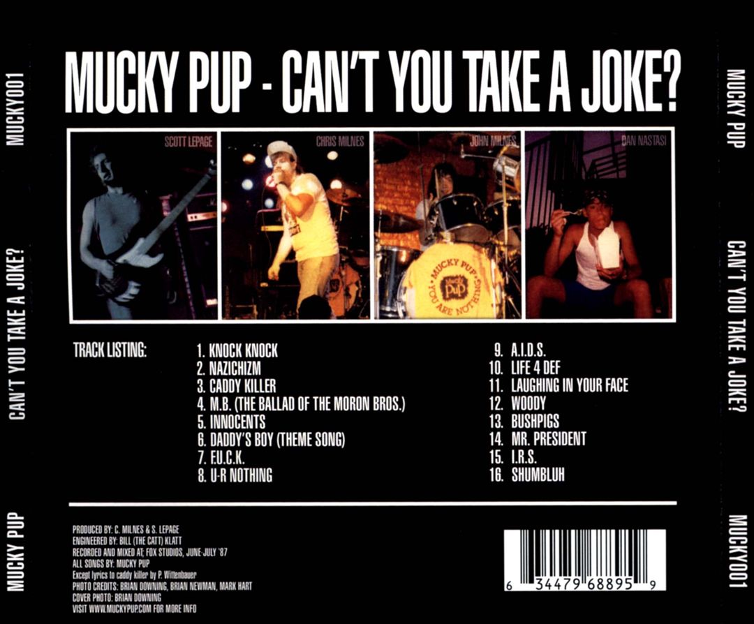 Can't You Take a Joke? cover art