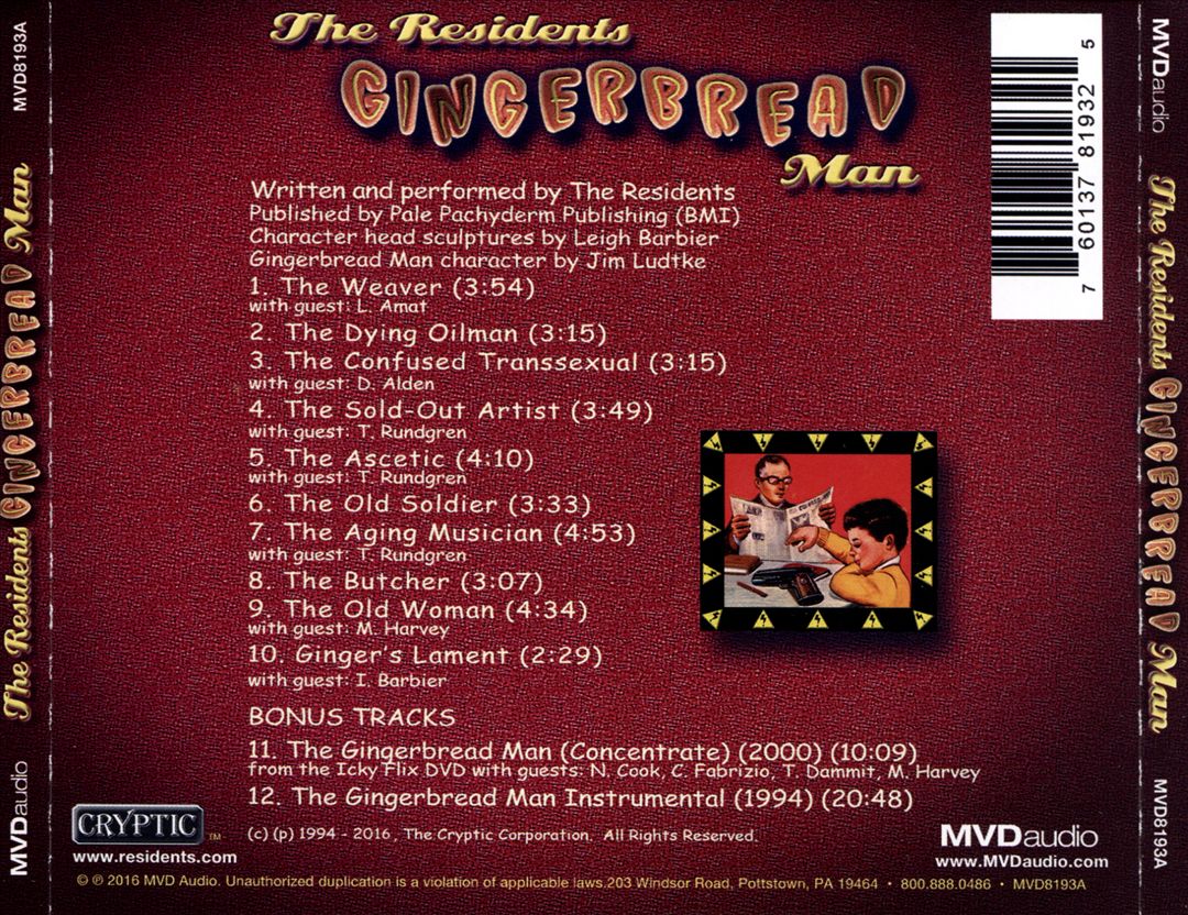 Gingerbread Man cover art