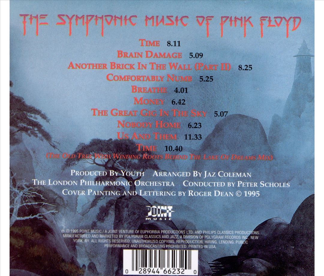 Us and Them: Symphonic Pink Floyd cover art