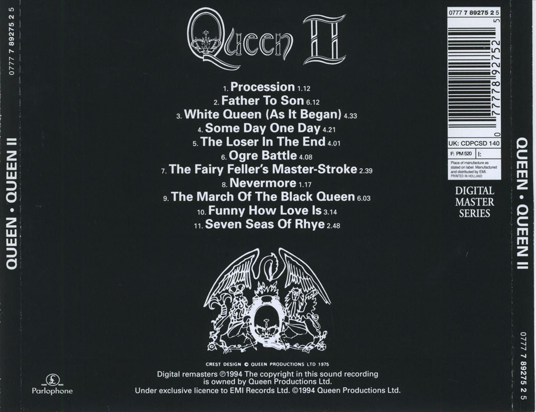 Queen II cover art