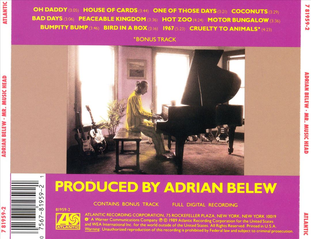 Mr. Music Head cover art